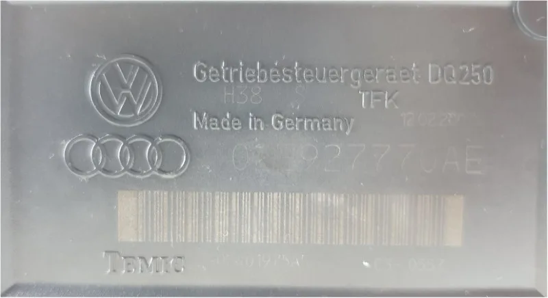 6-SPEED DSG 02E DQ250 MECHATRONIC - 02E927770AE / 02E300011BL