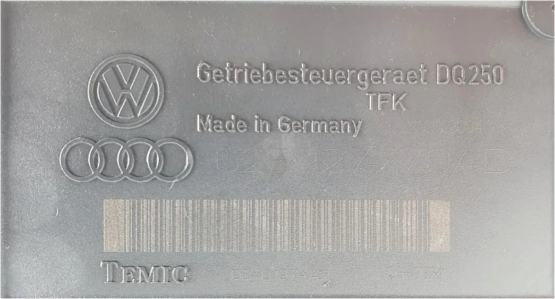 6-SPEED DSG 02E DQ250 MECHATRONIC - 02E927770AD / 02E300041A