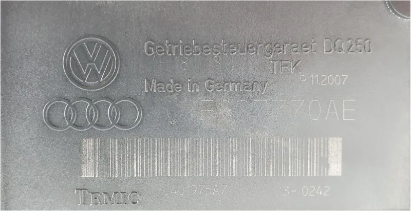 6-SPEED DSG 02E DQ250 MECHATRONIC - 02E927770AE / 02E300050C