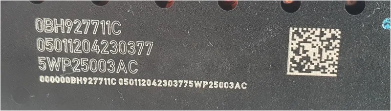 7-SPEED DSG DQ500 MECHATRONIC - 0BH927711C / 0BT300045M