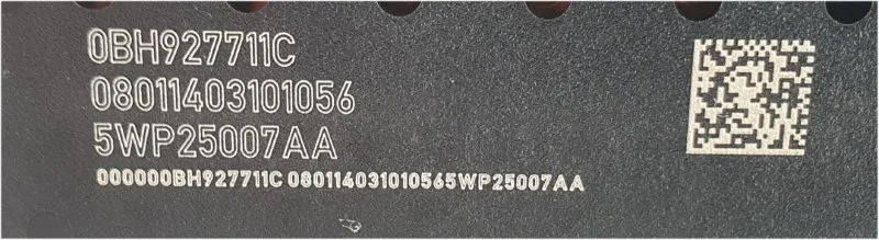 7-SPEED DSG DQ500 MECHATRONIC - 0BH927711C / 0BT300011Q