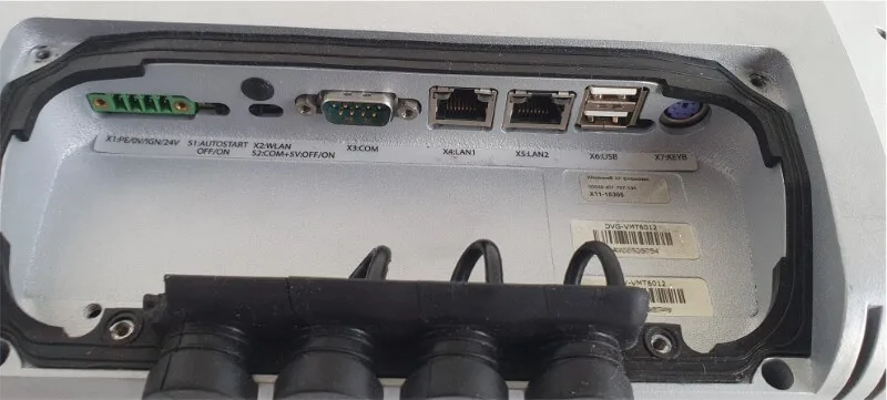 ADSTEC INDUSTRIAL TERMINAL TOUCH PC DVG-VMT6012 032-AN AD.00