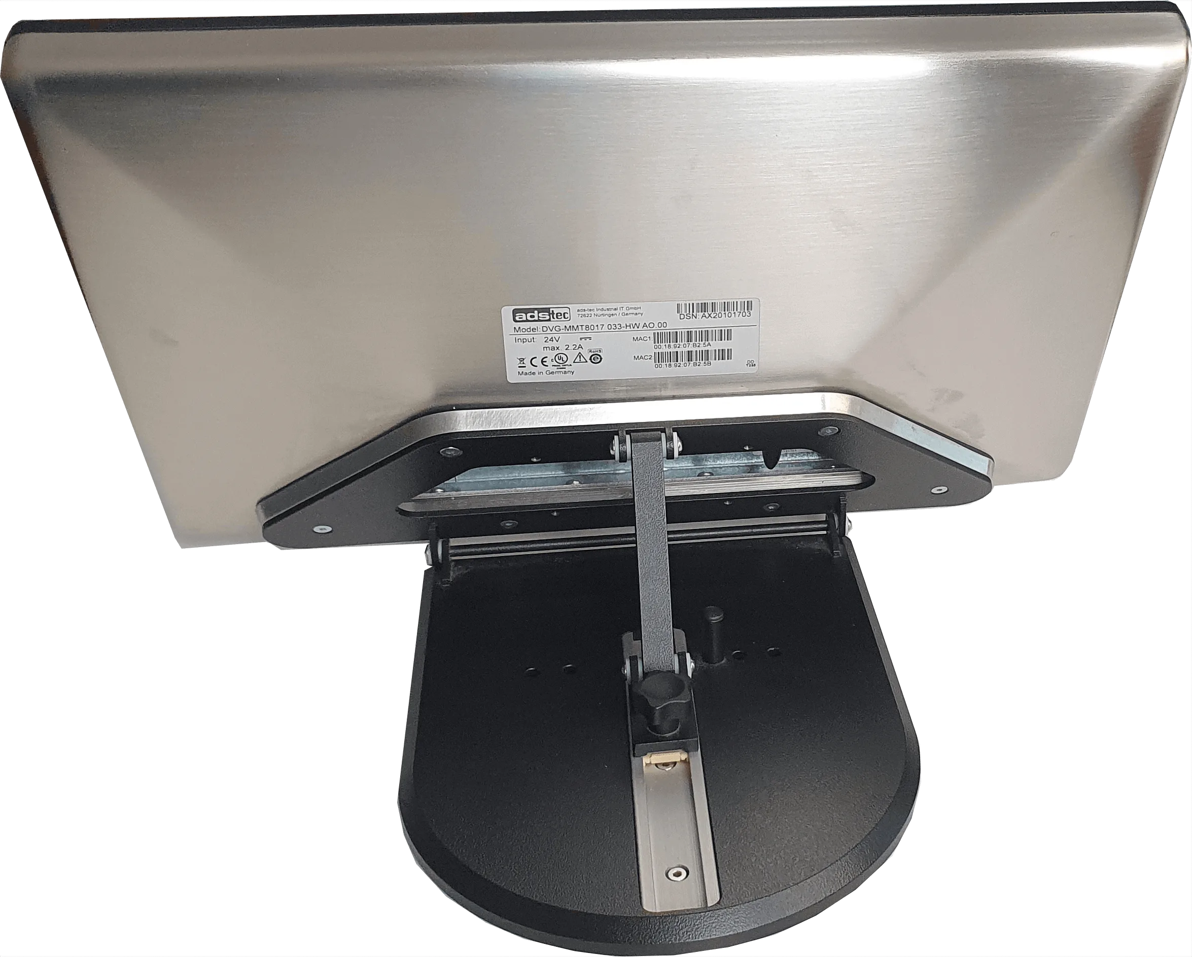 ADS-TEC Machine Mounted Terminal DVG-MMT8017 MMT8017