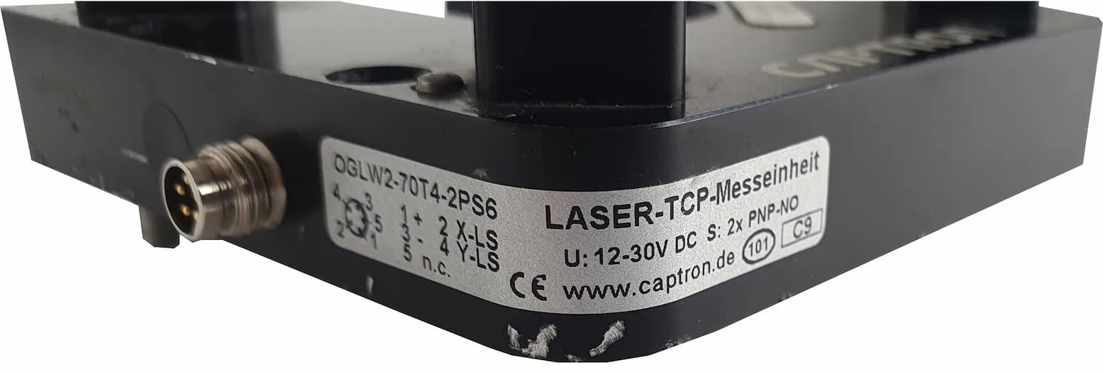 LASER TCP Sensor LASER-TCP-Messeinheit CAPTRON OGLW2-70T4-2PS6