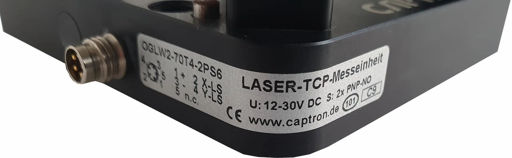 LASER TCP Sensor LASER-TCP-Messeinheit CAPTRON OGLW2-70T4-2PS6