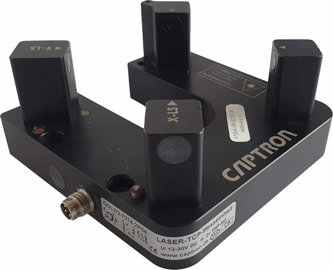LASER TCP Sensor LASER-TCP-Messeinheit CAPTRON OGLW2-70T4-2PS6
