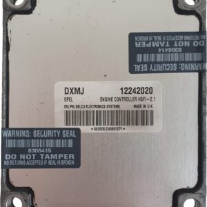 ECU DXMJ HSFI-2.1 Delphi Delco 12242020 OPEL Engine Control Unit ECU DXMJ HSFI-2.1 Delphi Delco 12242020