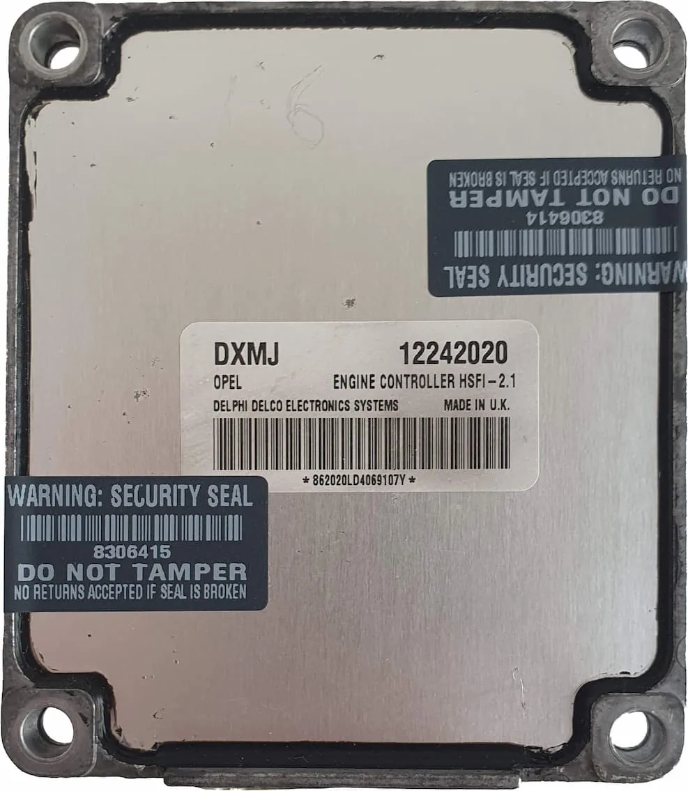 OPEL Engine Control Unit ECU DXMJ HSFI-2.1 Delphi Delco 12242020