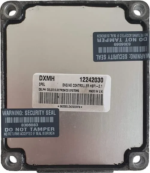 OPEL Engine Control Unit ECU DXMH HSFI-2.1 Delphi Delco 12242030