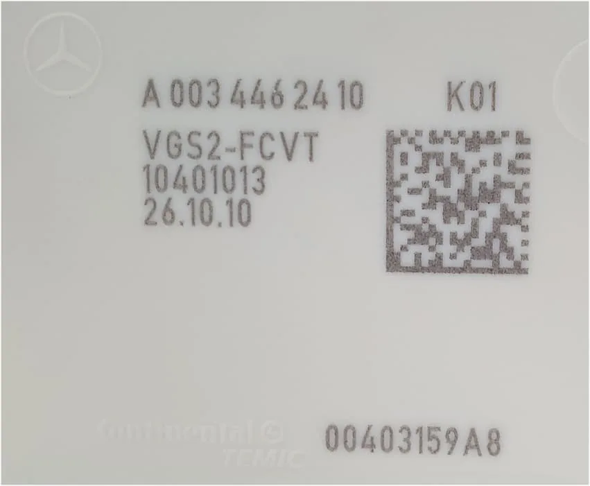 Mercedes A/B-Class W169/W245 VGS2 FCVT 722.8 TCU - Transmission Control Unit โ A0034462410